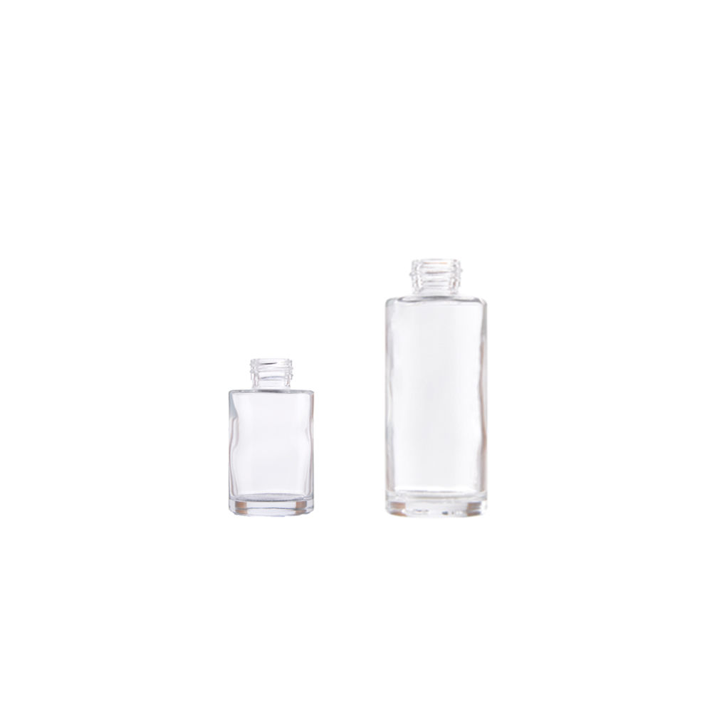 Skaidrūs stikliniai buteliukai, 30, 50 ml (20/410) 1 Skaidrūs stikliniai buteliukai, 30, 50 ml (20/410)