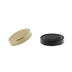 DEEP Twist Off 66 mm dangtelis auksinis / juodas